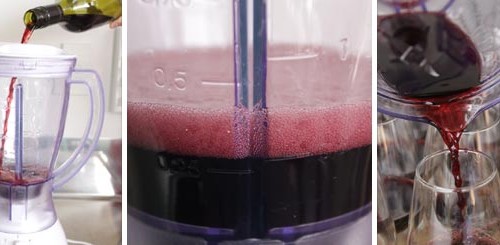 Red wine blender